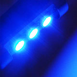 GP Xteme 1031 Sun Visor Vanity Mirror Blue Fuse Type Light Bulbs GP-1031-VS-SMD-3B