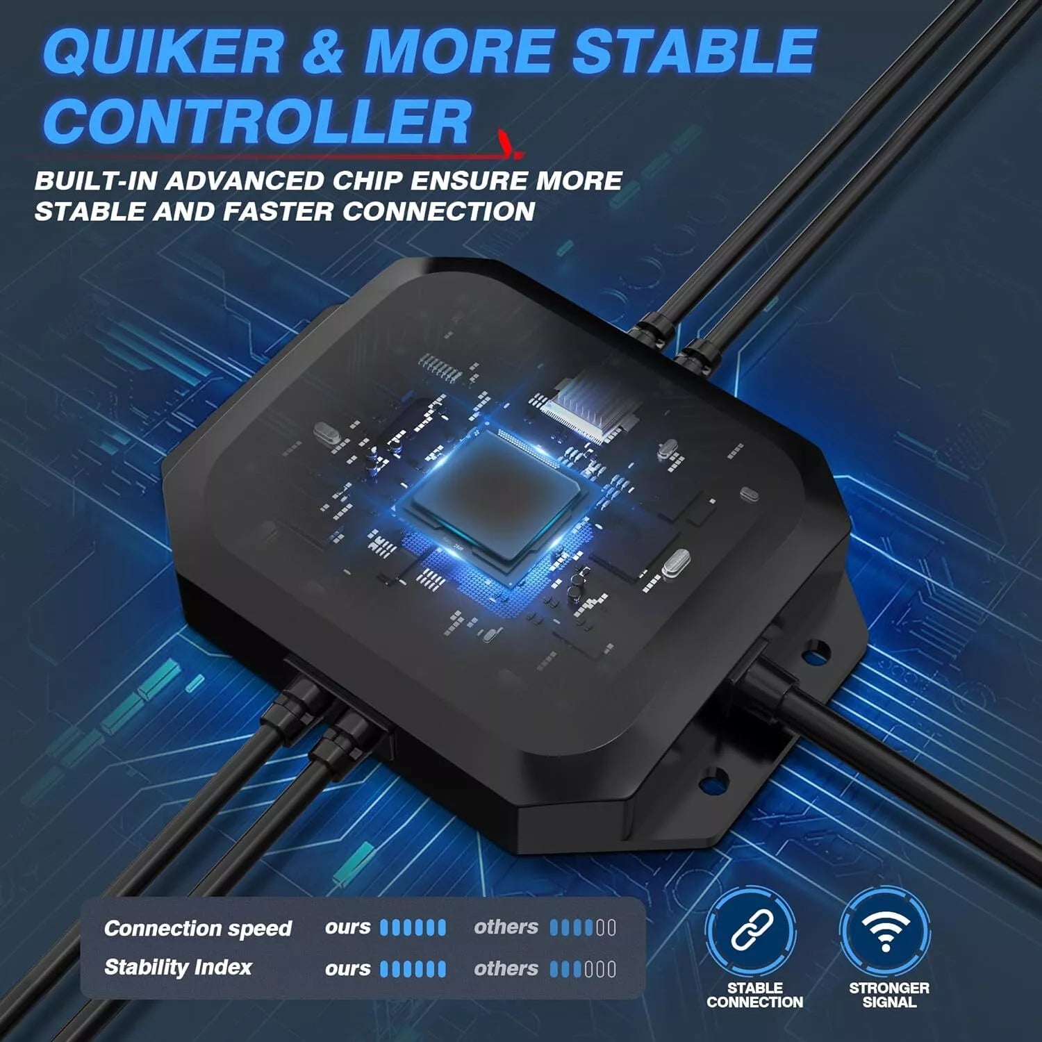 17 inch V1 RGB+IC Chasing Color Wheel Ring Lights Kit with APP Control - My Store