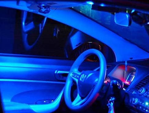 GP Xtreme 1142 221 wire hook end 1.75" 9 Blue LED Festoon Light Bulbs For Car interior Dome/Map/Trunk GP-221-9SMD-B