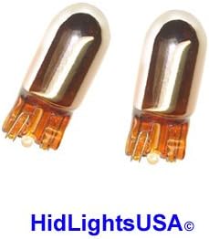 GP Xtreme 194 168 Silver Chrome Stealth Amber Light Bulbs
