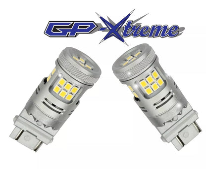 GP Xtreme 3157 4157 4057 T25 RED LED Light Bulbs 1000LM Turn Signal Parking Reverse GP-3157-HP-28R