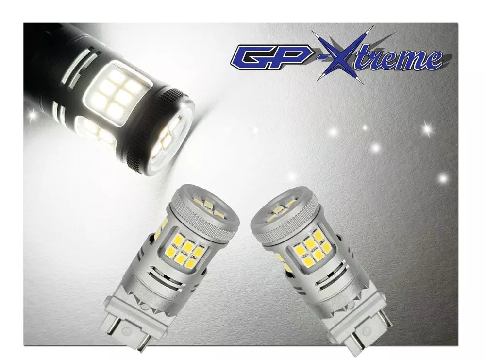 GP Xtreme 3157 4157 4057 T25 White LED Light Bulbs 1000LM Turn Signal Parking Reverse GP-3157-HP-28W