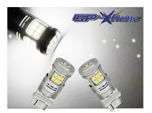 GP Xtreme 3157 4157 4057 T25 White LED Light Bulbs 1000LM Turn Signal Parking Reverse GP-3157-HP-28W