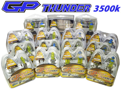 GP Thunder H11 3500K 55W JDM Golden Yellow Fog Light Bulbs - High Beam - SGP35K-H11