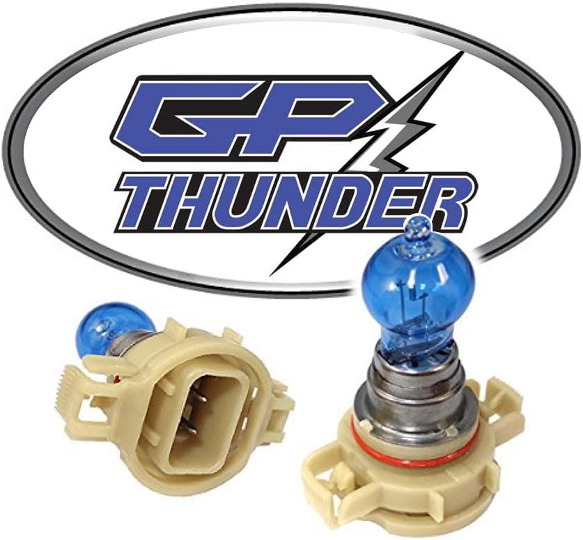 GP Thunder H16 5202 PSX24W 7500K 12V 55W Super White Fog Light Bulbs - High Beam SGP75K-H5202