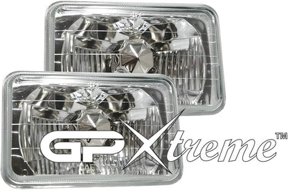 4 X 6 Sealed Replacement H4 Xenon Bulbs High - Low Beam Headlights Lamps - HID9-130