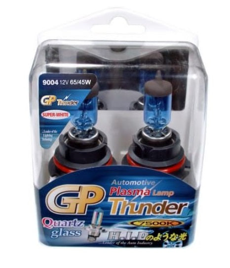 GP Thunder 9004 HB1 7500K 12V 65/45W Super White Headlamp - High Beam - Low Beam SGP75K-9004