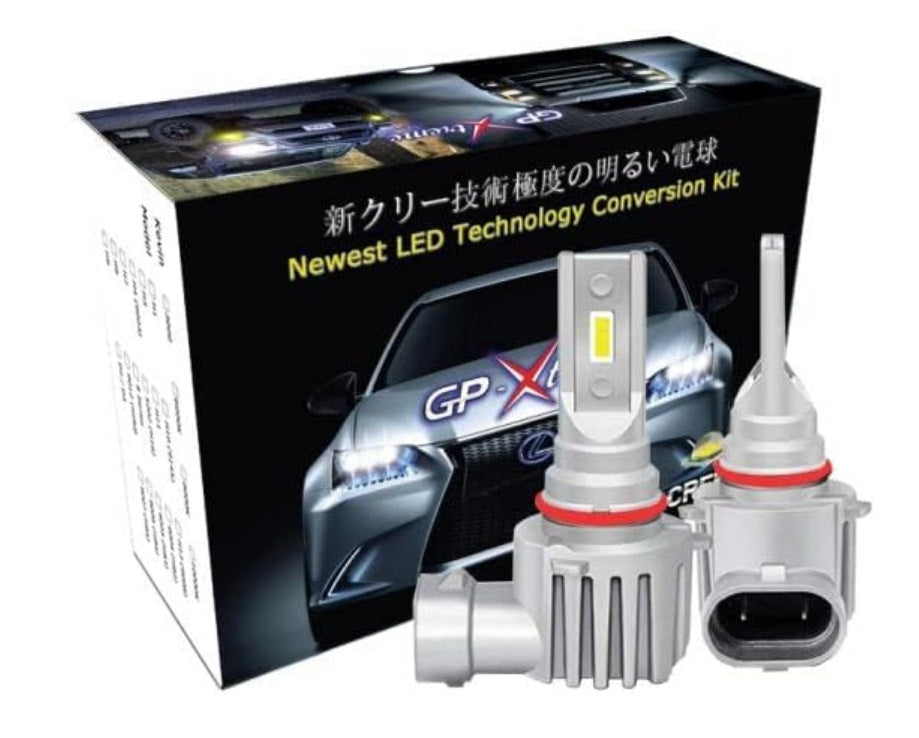 GP Xtreme 9005 HB3 9145 White Light Bulbs - Fog Light, High Beam, Low Beam Headlamp Headlight Kit  GP-9005-LED-60W - My Store