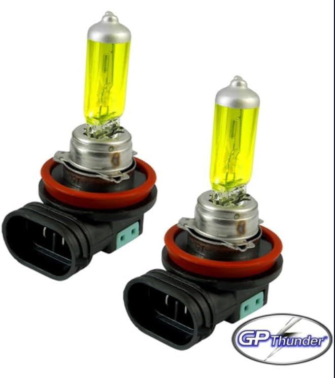 GP Thunder 9005 3500K 65W JDM Golden Yellow Fog Light Bulbs - High Beam SGP35K-9005 - My Store