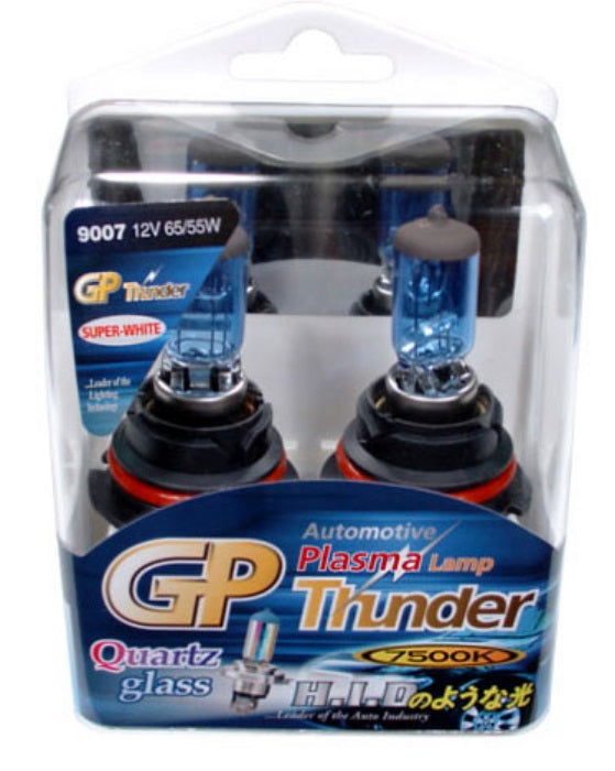GP Thunder 9007 HB5 7500K 12V 65/55W Super White Headlamp - High Beam - Low Beam SGP75K-9007
