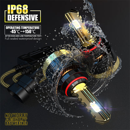 GP Xtreme 9006 HB4 LED Headlamp Light Bulbs Super White 6500K 24000 Lumen GP-9006-LED-HL-XI