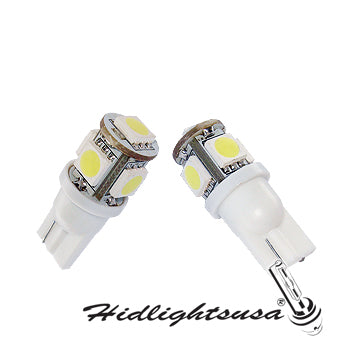 GP Xteme 194 168 2825 W5W T10 White SMD 5050 LED Light Bulbs - GP-194-SMD-5W