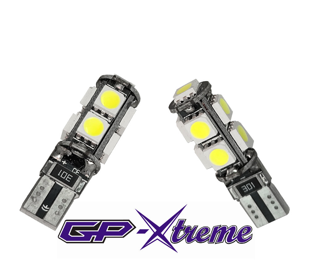 GP Xteme 921 902 194 168 2825 W5W T10 White SMD 5050 CANBUS LED Light Bulbs  - GP-194-CAN-9W - My Store
