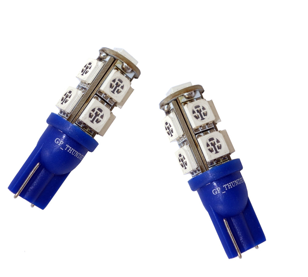 GP Xteme 194 168 2825 W5W T10 Blue SMD 5050 LED Light Bulbs - GP-194-SMD-9B