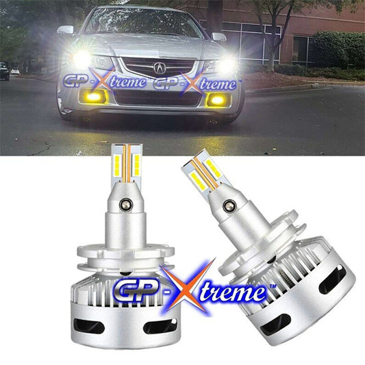 GP Xtreme D1S D1R LED Headlamp Light Bulbs Super White 6500K 20000 Lumen GP-D1S-LED-HL-X