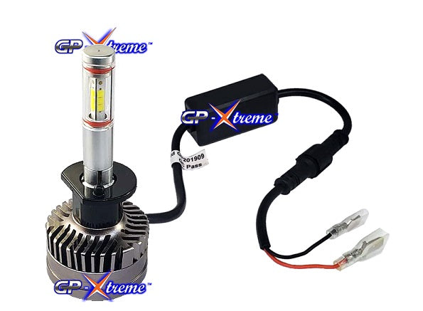 GP Xtreme H1 LED Headlamp Light Bulbs Super White V9 12000 Lumen GP-H1-Cr-HL-IX