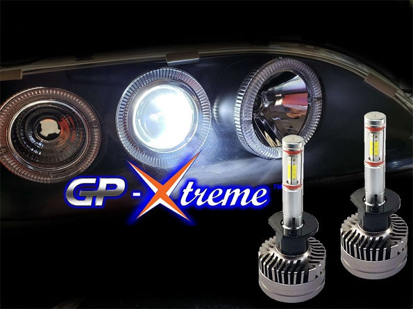 GP Xtreme H1 LED Headlamp Light Bulbs Super White V9 12000 Lumen GP-H1-Cr-HL-IX
