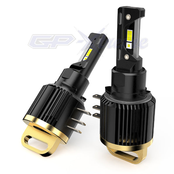 GP Xtreme H15 LED Headlamp Light Bulbs 6500K 24000 Lumen Audi Mercedes Benz Volkswagen Golf GP-H15-LED-HL-XI - My Store