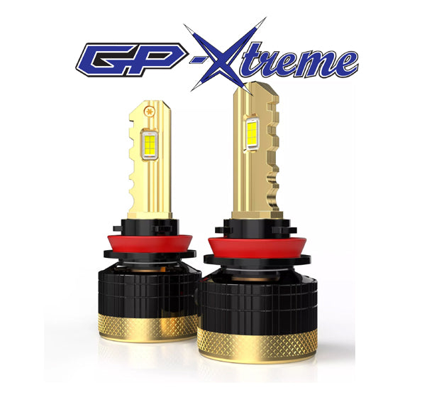 GP Xtreme H8 LED Headlamp Light Bulbs Super White 6500K 24000 Lumen GP-H8-LED-HL-XI