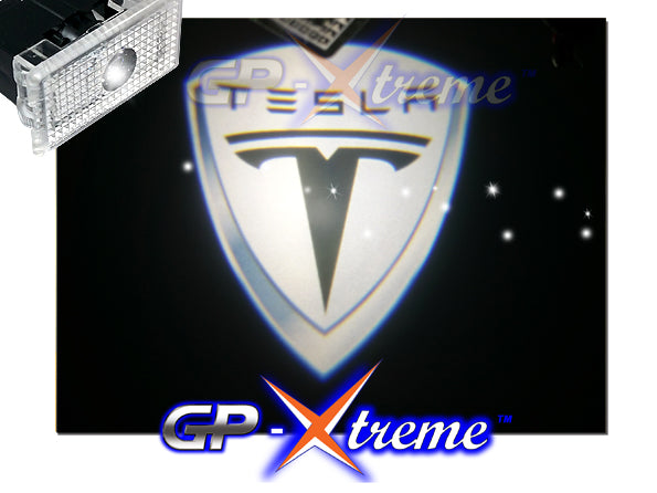 Logo Door Courtesy Welcome Laser Ghost Shadow Lights for TESLA MODEL S X L Y 3 - Batch White