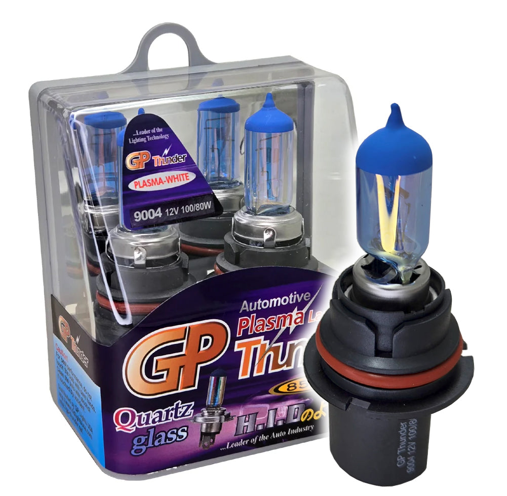 GP Thunder 9004 8500K 100W/90W  Plasma White Headlamp High/Low Beam High Wattage GP85K-9004 - My Store