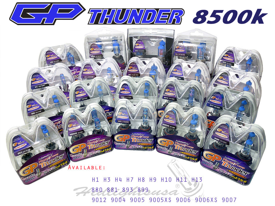 GP Thunder H8 8500K 35W Plasma White Fog Light Bulbs - High Beam SGP85K-H8