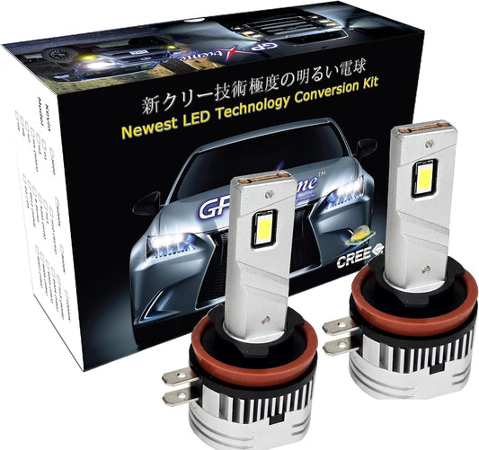 GP Xtreme H11b LED Headlamp Light Bulbs Super White 6500K for KIA Borrego Optima Sedona Sonata Veloster Azera Elantra Genesis Coupe Santa Fe Accent GP-H11B-Bulbs