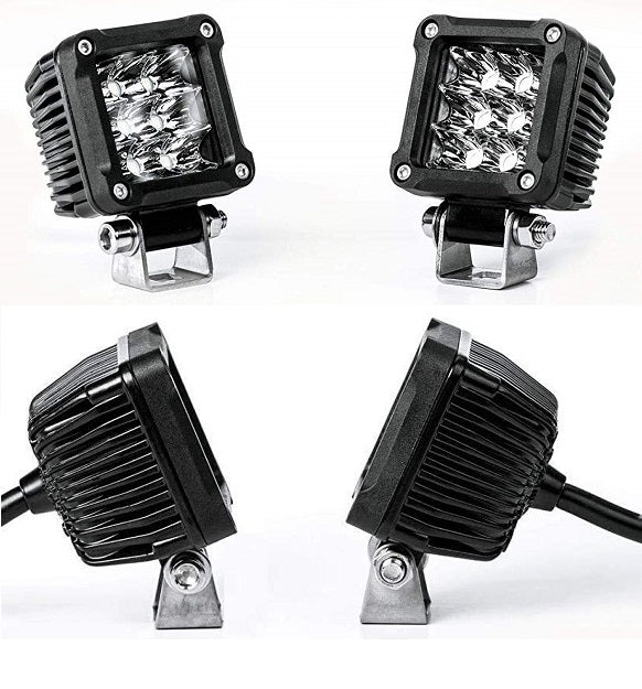 2" Cubic series 18W LED work lights pods cube - GP Xtreme - My Store