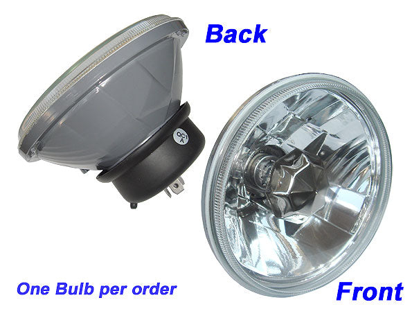 H6024 5 inches 3/4 round Headlamp H4 Conversion Xenon Bulbs High - Low Beam Headlights Lamps - HID9-139