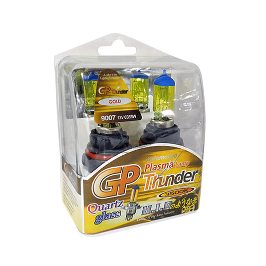 GP Thunder 9007 HB5 3500K 65/55W JDM Golden Yellow Fog Light Bulbs - High Beam SGP35K-9007
