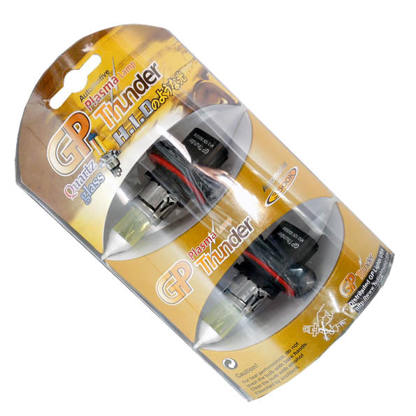 GP Thunder H13 9008 3500K 60/55W JDM Golden Yellow Fog Light Bulbs - High Beam SGP35K-H13 - My Store