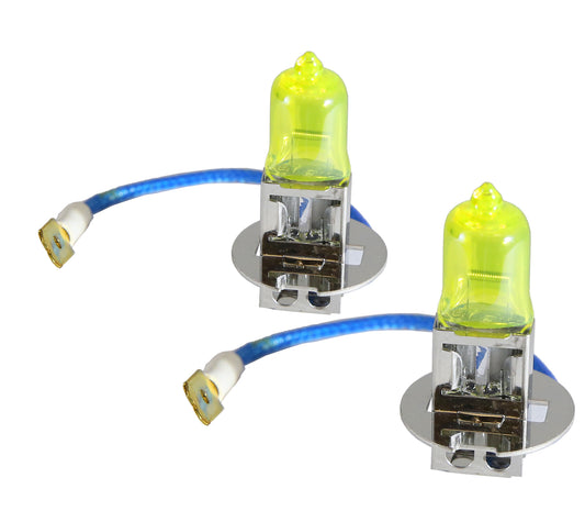GP Thunder H3 3500K 55W JDM Golden Yellow Light Bulbs - High - Low Beam - SGP35K-H3