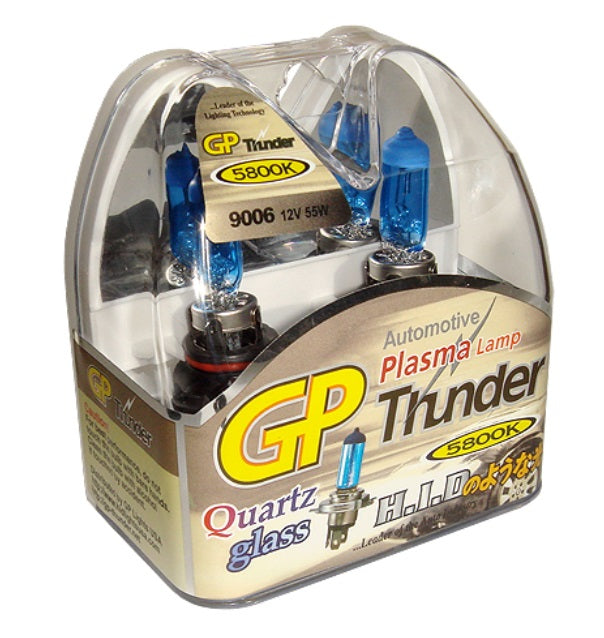 GP Thunder 9006 HB4 5800K 55W Xenon White Fog Light Bulbs - High Beam - Low Beam SGP58K-9006 - My Store