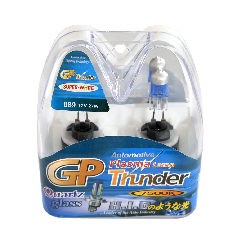 GP Thunder 889 7500K 12V 27W Super White Fog Lights - High Beam - Low Beam SGP75K-889