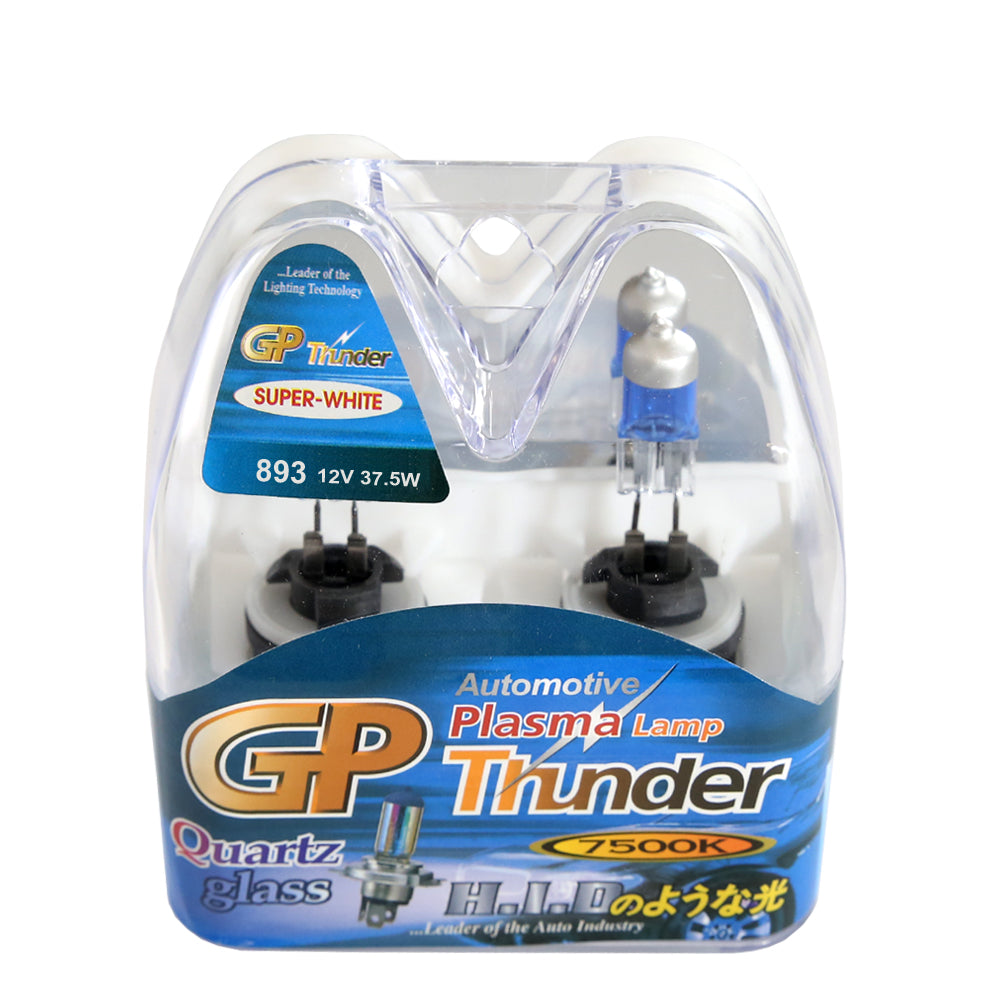 GP Thunder 893 7500K 12V 27W Super White Fog Lights - High Beam - Low Beam SGP75K-893