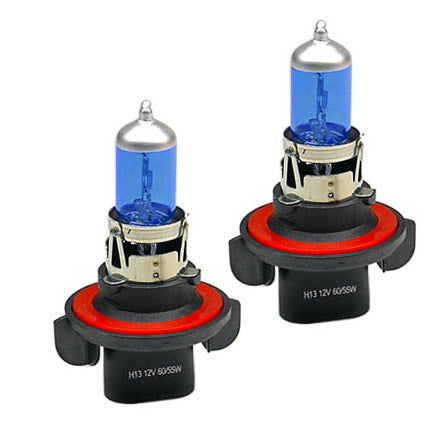 GP Thunder H13 9008 7500K 12V 65W/55W Super White Light Bulbs - High Beam - Low Beam SGP75K-H13