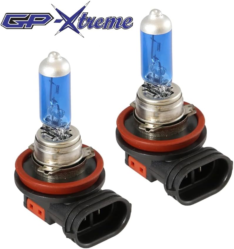 GP Thunder H8 7500K 12V 80W Super White Fog Light Bulbs - High Beam - Low Beam GP75K-H8