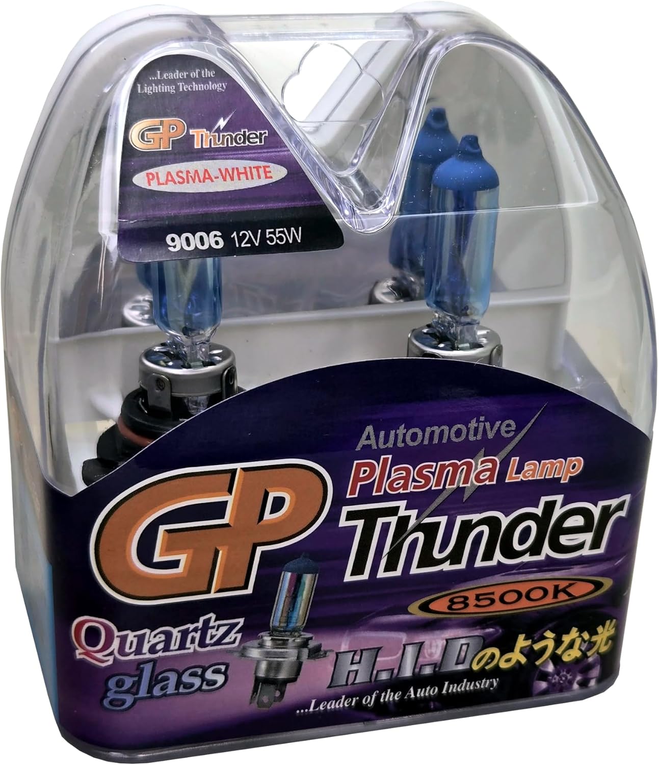 GP Thunder 9006 HB4 8500K 55W Plasma White - Headlamp - High Beam - Low Beam - Fog Lights SGP85K-9006