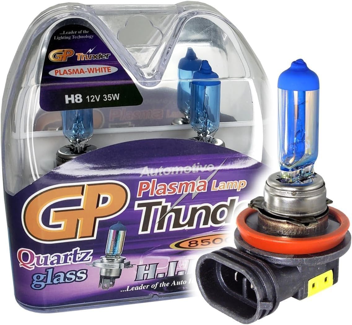 GP Thunder H8 8500K 35W Plasma White Fog Light Bulbs - High Beam SGP85K-H8