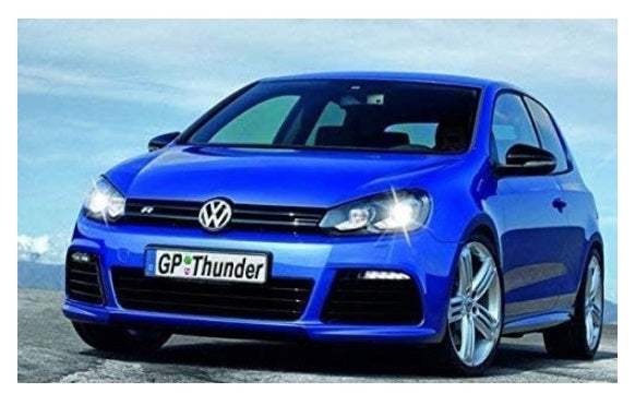 GP Thunder H3 7500K 12V 55W Super White Fog Light Bulbs - High Beam - Low Beam SGP75K-H3