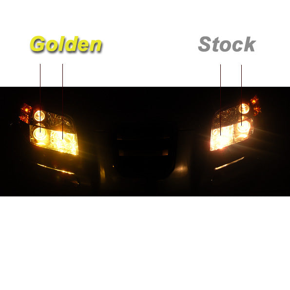 GP Thunder H4 9003 3500K 65/55W JDM Golden Yellow Light Bulbs - High/Low Beam Standard Wattage SGP35K-H4 - My Store