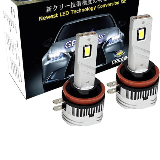 GP Xtreme H11b LED Headlamp Light Bulbs Super White 6500K for KIA Borrego Optima Sedona Sonata Veloster Azera Elantra Genesis Coupe Santa Fe Accent GP-H11B-Bulbs