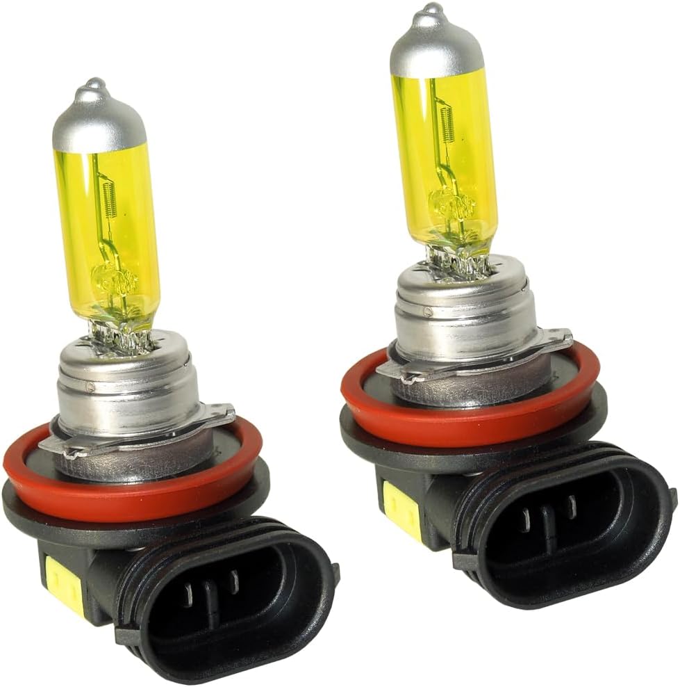 GP Thunder H8 3500K 35W JDM Golden Yellow Fog Light Bulbs - High Beam SGP35K-H8 - My Store