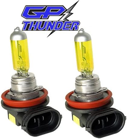 GP Thunder H11 3500K 55W JDM Golden Yellow Fog Light Bulbs - High Beam - SGP35K-H11