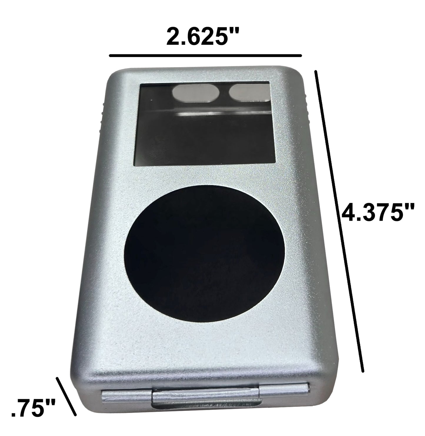 Metal Case 4 Apple iPod 3G 4G Photo Cover Screen + Belt Clip - 4g-Case