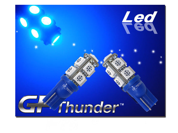 GP Xteme 194 168 2825 W5W T10 Blue SMD 5050 LED Light Bulbs  - GP-194-SMD-9B - My Store