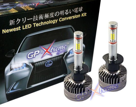 GP Xtreme H1 LED Headlamp Light Bulbs Super White V9 12000 Lumen GP-H1-Cr-HL-IX