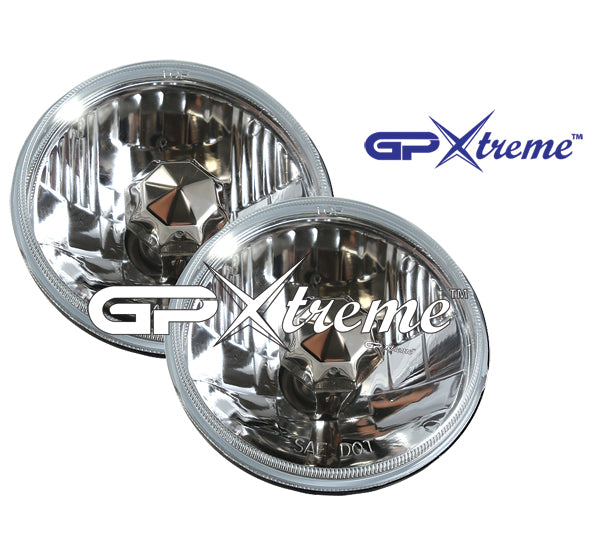 H6024 5 inches 3/4 round Headlamp H4 Conversion Xenon Bulbs High - Low Beam Headlights Lamps - HID9-139