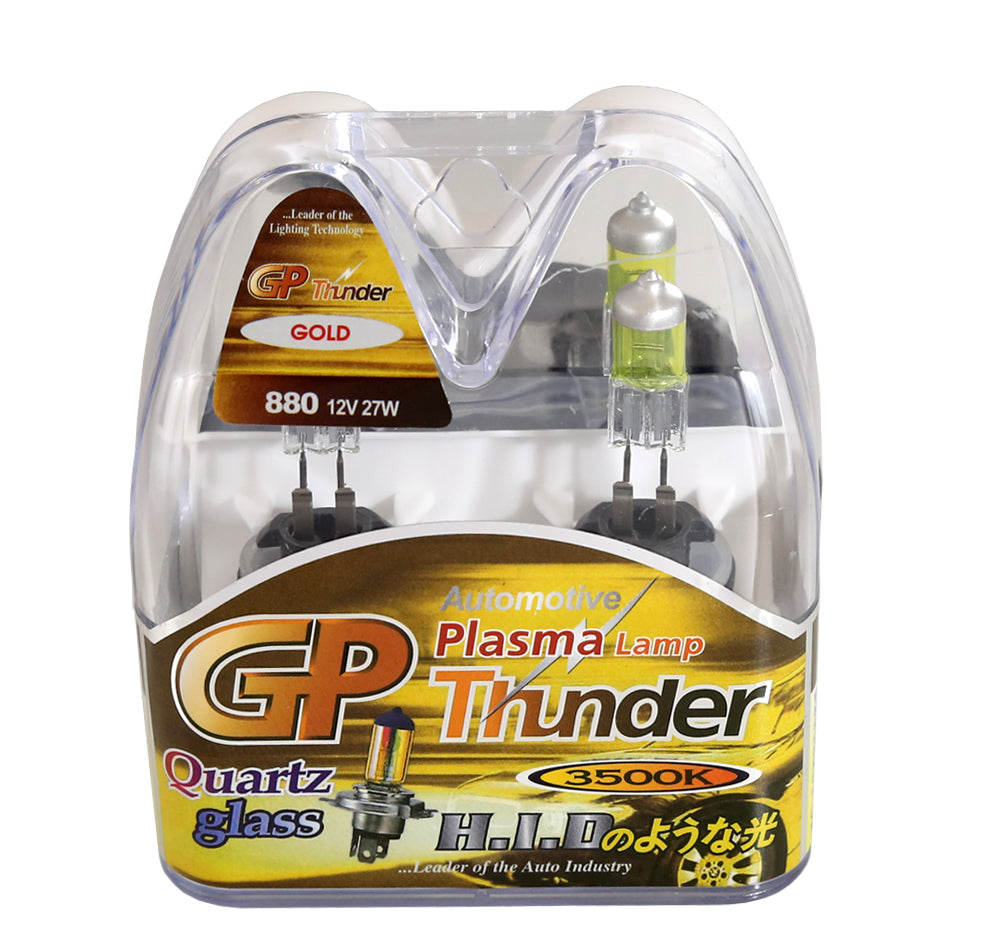 GP Thunder 880 3500K 27W JDM Golden Yellow Fog Light Bulbs - High Beam SGP35K-880 - My Store