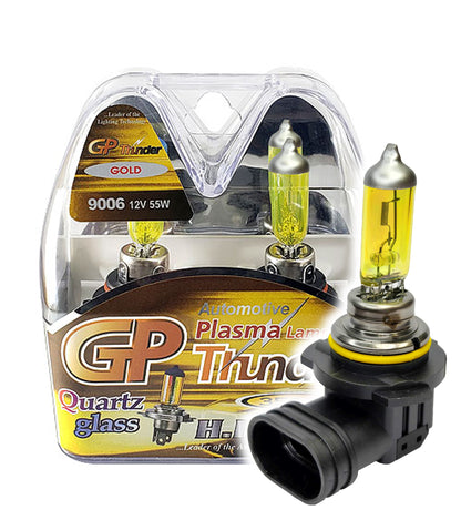 GP Thunder 9006 HB4 3500K 55W JDM Golden Yellow Fog Light Bulbs - High Beam - SGP35K-9006